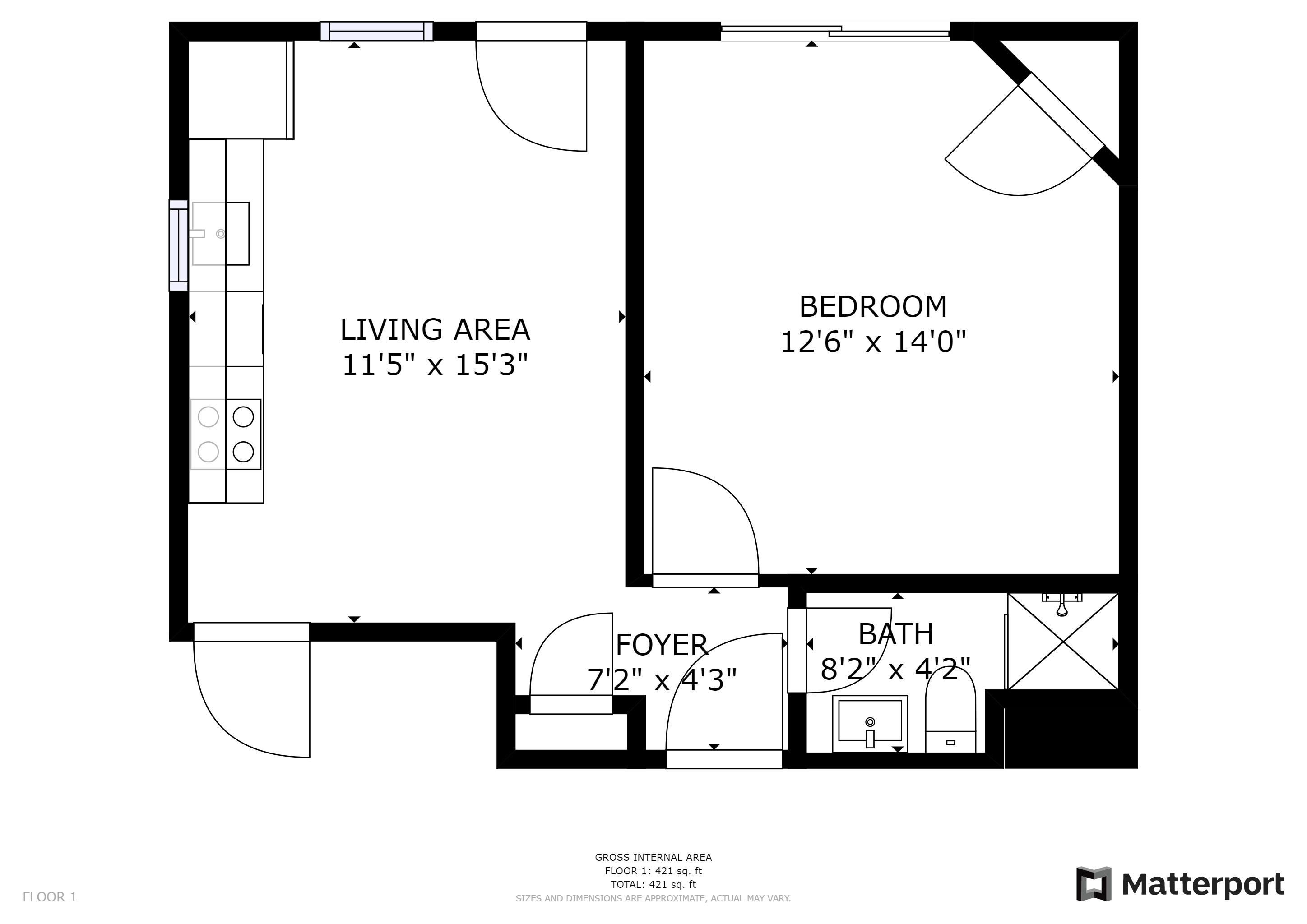 11 Charlotte Street, Apt. 1RL, Baldwinsville, NY 13027 - Floorplan